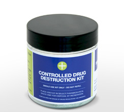 250ml controlled drug destruction kit