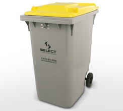 clinical waste 360 litre container