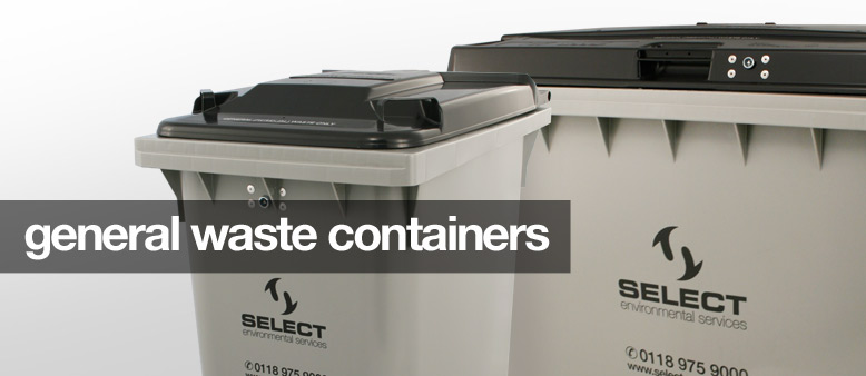 general waste containers