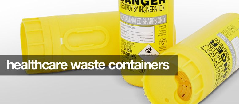 healthcare waste containers