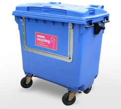 WEEE recycling 770 litre container