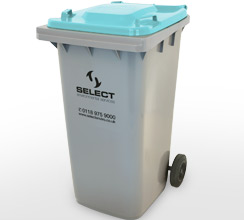 240L glass recycling container