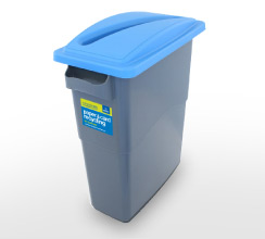 Single internal recycling container