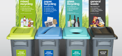 recycling stations