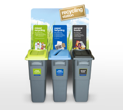 recycling station